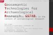 Geosemantic Tools for Archaeological Research