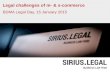 Legal aspects of social commerce Sirius Legal at BDMA Legal Day 2015