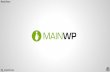 MainWP @ WordPress Bilbao Meetup