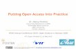 Putting Open Access into Practice