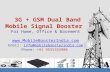 3 g + gsm dual band mobile signal booster - mobile booster india