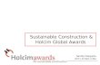 Holcim awardsforsustainableconstruction