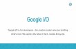 Google I/O 2015 Android & Tech Announcements