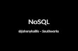NoSQL @ UADE (2011)