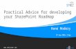 SPBiz - Practical Advice for developing your SharePoint Roadmap
