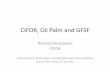 CIFOR, Oil Palm and GFSF