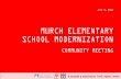 Murch Elementary School SIT Meeting Presentation