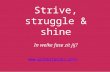 Strive, struggle & shine - Schwarzkopf 19 mei 2015