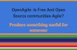 Open agile  is free and open source community agile-