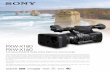 Sony PXW-X160 en PXW-X180 Camcorder
