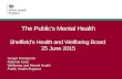 Public Mental Health and Wellbeing