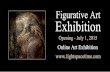 Figurative 2015 art exhibition event postcard