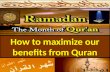 Ramadan month of quran