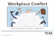 Workplace conflict - how organisations do (or don't) deal with it