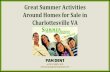 Great Summer Activities Around Homes for Sale in Charlottesville VA