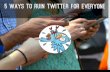 5 Ways To Ruin Twitter For Everyone