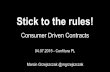 Stick to the rules - Consumer Driven Contracts. 2015.07 Confitura