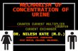 MECHANISM OF CONCENTRATION OF URINE