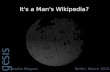 It's a Man's Wikipedia?