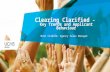 Clearing clarified