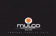 Mulco Company Profile 2015