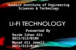 LIFI technolgy