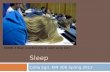 A brief intro into the science of sleep