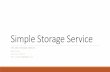 AWS simple storage service