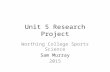 Unit 5 Research Project Slideshare Referral