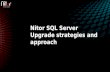 Nitor Infotech - SQL Server Upgrade Approaches