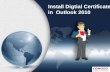 Guide for install Digital Certificate