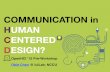 20150714 @OpenHCI: Communication in Human-Centered Design