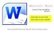 How to Format in Microsoft Word