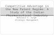 STR_Abhinava Singh_PAP_Competitive Advantage in New Patent Regime