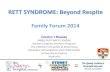 Dr Carolyn Ellaway's Presentation - Beyond Respite 2014