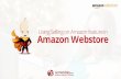 Using Selling on Amazon Feature in Amazon Webstore