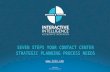 Seven Steps Your Contact Center Strategic Planning Process Needs