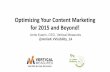 Searchmetrics optimizing your content marketing