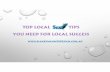 Top Local SEO Tips for Local Success