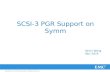 SCSI-3 PGR Support on Symm