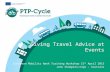 Jenn Champion-Cope, Sustrans - European Mobility Week 2015 - Offering Travel Advice at Events