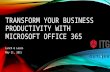 Lunch and Learn: Transform Your Business Productivity with Microsoft Office 365