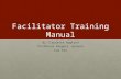 Facilitator Training Manual