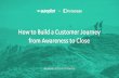 How to build a customer journey from awareness to close