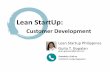 Lean StartUp: Basics of Customer Discovery & Development