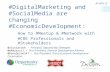 #DigitalMarketing and #SocialMedia are changing #EconomicDevelopment: How to #Meetup & #Network with #CRE Professionals and #Stakeholders