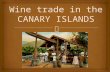 Wine trade in The Canary Islands