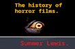 The history of horror films