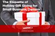 Etiquette of Holiday Gifting for SME's
