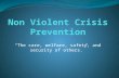 Non Violent Crisis Prevention
